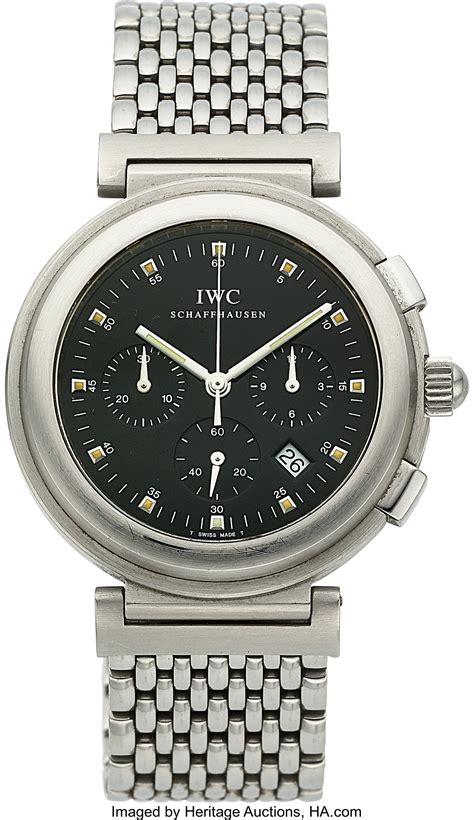 IWC Da Vinci SL Chronograph MecaQuartz Stainless Steel 